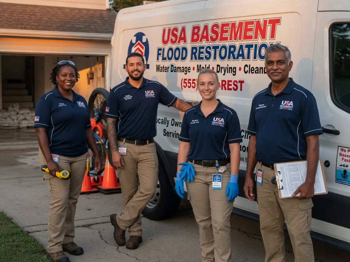 Basement Flood Cleanup company in Stockport, OH